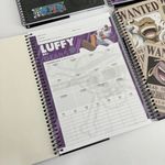 Caderno Universitário 1 Matéria One Piece 80 Folhas com Adesivos Connect - Tilibra