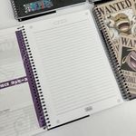 Caderno Universitário 1 Matéria One Piece 80 Folhas com Adesivos Connect - Tilibra