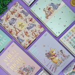 Caderno Universitário Espiral Pooh Connect 1 Matéria 20 x 27,5 cm 80 Folhas - Tilibra