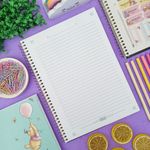 Caderno Universitário Espiral Pooh Connect 1 Matéria 20 x 27,5 cm 80 Folhas - Tilibra