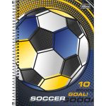 Caderno Universitário Espiral Capa Dura Score 10 matérias 160 Folhas 20 x 27,5 cm - Tilibra