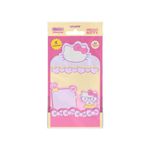 Blocos Adesivos Hello Kitty Kit com 4 Blocos 20 Folhas Cada - Leonora