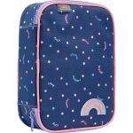 Estojo Box Académie Azul Escuro Dots - Tilibra