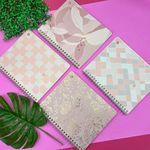 Caderno Duplex Universitário Espiral Capa Flexível Rosa Rose 230 x 280 mm 80 Folhas - Animativa