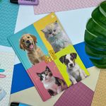 Caderno Brochura Universitário My Pets 20 x 27,5 cm 48 Folhas - São Domingos