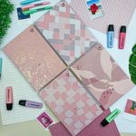 Bloco Vertical Rosa Rose 17 x 25 cm 80 Folhas - Animativa