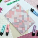 Bloco Vertical Rosa Rose 17 x 25 cm 80 Folhas - Animativa