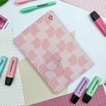 Bloco Vertical Rosa Rose 17 x 25 cm 80 Folhas - Animativa