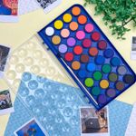 Aquarela em Pastilha com 36 Cores Homem Aranha + Pincel - DAC