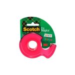 Fita Mágica 19 mm x 10 m com Suporte Colorido Neon 19mm X 10 m Scotch - 3M