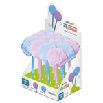 Caneta Esferográfica 1.0 mm Pompom (Lilás e Azul) - LeoArte