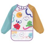 Avental Escolar com Bolso e Manga Colorjoy - Leo&Leo (Leonora)