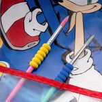 Avental Escolar com Bolso e Manga Sonic - Leo&Leo (Leonora)