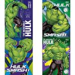 Caderno Universitário Brochura Capa Dura Hulk 20 x 27,5 cm 80 Folhas - Tilibra