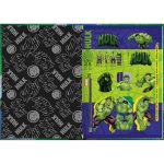 Caderno 1/4  Brochura Hulk 80 folhas 14 x 20 cm - Tilibra