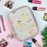 Estojo Box Académie Unicórnio Blink - Tilibra
