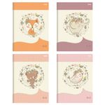 Caderno Brochura 1/4 Capa Dura 80 Folhas 140 x 200 mm So Cute - São Domingos