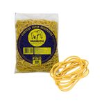 Elástico para Dinheiro Super Amarelo 600 Unidades Nº 18 - Mamuth