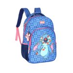 Mochila Escolar Feminina Stitch -  Luxcel | Azul Escuro 