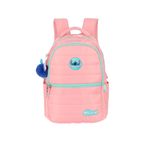 Mochila Escolar Feminina Stitch Whatever  -  Luxcel | Rose 