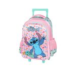 Mochila de Rodinha Infantil  Stitch  Luxcel | Rose
