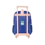 Mochila de Rodinha Infantil  Angel Stitch  Luxcel | Azul Escuro 