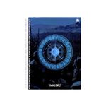 Caderno Espiral Universitário Nordic 15 Matérias 20 x 27,5 cm 240 Folhas - São Domingos