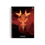 Caderno Espiral Universitário Nordic 15 Matérias 20 x 27,5 cm 240 Folhas - São Domingos