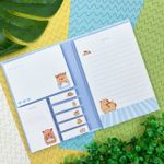Kit de Blocos Capivara 8 Blocos Decorados - Importado