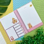 Kit de Blocos Capivara 8 Blocos Decorados - Importado