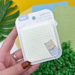 Bloco Adesivo Gatinho Pontilhado 7 x 7 cm 70 Folhas - Importado