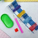 Kit Pintura de Diamante Colorido 5D para Colar - Importado