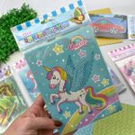 Kit Pintura de Diamante Colorido 5D para Colar - Importado