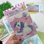 Kit Pintura de Diamante Colorido 5D para Colar - Importado