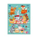 Caderno Brochura Universitário Sapeca Feminino 20 x 27,5 cm 48 Folhas - São Domingos