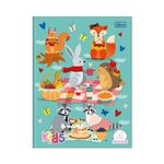 Caderno Brochura Pedagógico Sapeca Quadriculado 1 x 1 cm 18,7 x 24,5 cm 40 folhas - Tilibra