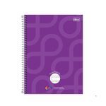 Caderno Universitário Espiral Pauta Ampliada Neuro 80 Folhas 20 x 27,5 cm - Tilibra | Capa Dura