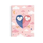 Caderno Universitário Espiral Kbom 10 Matérias 20 x 27,5 cm 200  Folhas - Animativa