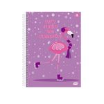 Caderno Universitário Espiral Kbom 10 Matérias 20 x 27,5 cm 200  Folhas - Animativa