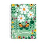 Caderno Universitário Espiral Kbom 10 Matérias 20 x 27,5 cm 200  Folhas - Animativa