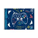 Caderno de Cartografia e Desenho D+ Milimetrado Masculino 96 Folhas - Tilibra