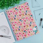 Caderno Universitário Quadriculado D+ 96 Folhas 7 x 7 mm - Tilibra