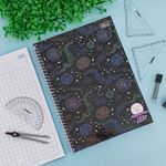Caderno Universitário Quadriculado D+ 96 Folhas 7 x 7 mm - Tilibra