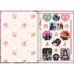 Caderno 1/4 Brochura Ana Castela 14 x 20 cm 80 Folhas - Tilibra