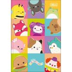 Caderno 1/4 Brochura Squishmall 14 x 20 cm 80 Folhas - Tilibra