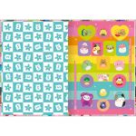 Caderno 1/4 Brochura Squishmall 14 x 20 cm 80 Folhas - Tilibra