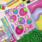 Caderno Brochura Universitário Memórias da Lari  20 x 27,5 cm 80 Folhas - Animativa