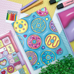 Caderno Brochura Universitário Memórias da Lari  20 x 27,5 cm 80 Folhas - Animativa