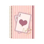 Caderno Universitário Doce Romance 1 Matéria 80 Folhas 20 x 27,5 cm - Animativa