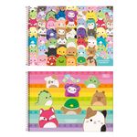 Caderno de Cartografia e Desenho Squishmallows 80 Folhas 27,5 x 20 cm- Tilibra
